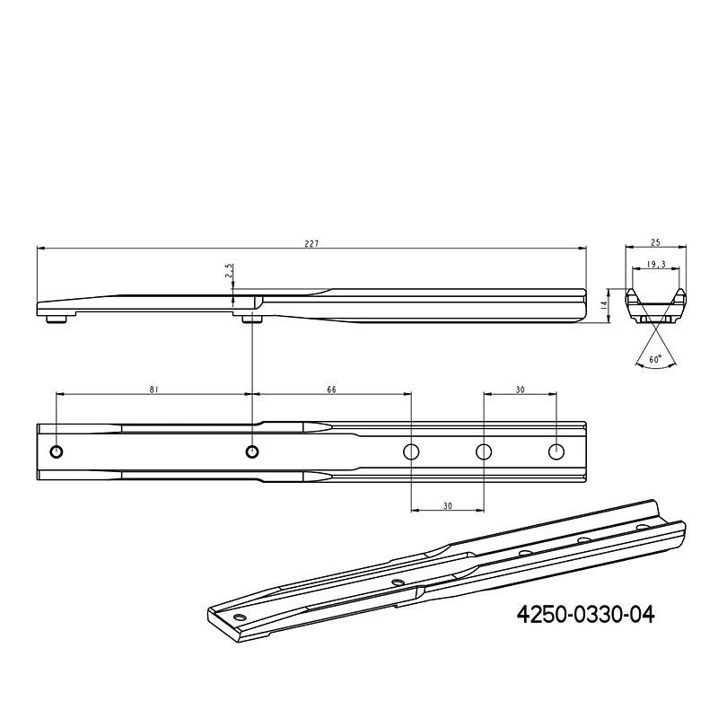 Adaptateur pour InfiRay Geni GL 35L, GH 50R | Base Blaser 