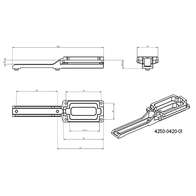 Adaptateur pour Infiray PS II ZZr | Base Blaser 