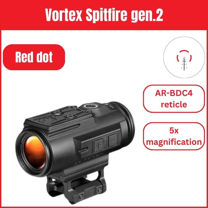 Vortex Spitfire HD Gen II | Lunette à prisme 5x